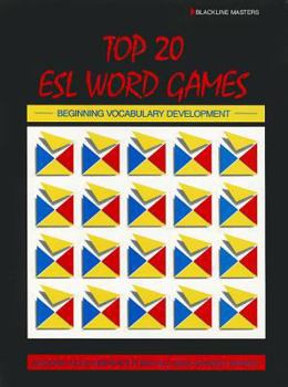 Paperback Top 20 ESL Word Games: Beginning Vocabulary Development Book