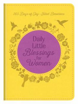 Imitation Leather Daily Little Blessings for Women: 365 Days of Joy-Filled Devotions Book