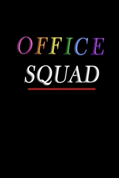 Office Squad: 6x9 Medium College-Ruled Journey Diary, 120 page, Lined Notebook