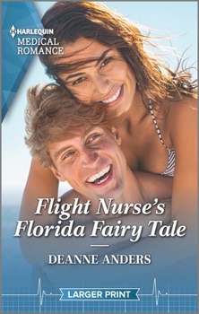 Mass Market Paperback Flight Nurse's Florida Fairy Tale [Large Print] Book