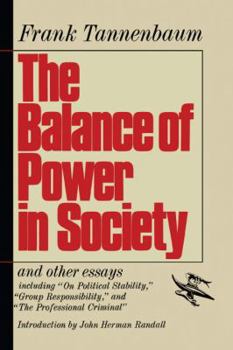 Paperback The Balance of Power in Society Book