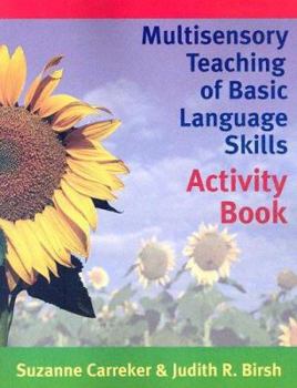 Paperback Multisensory Teaching of Basic Language Skills Activity Book