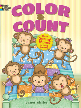 Paperback Color and Count Book