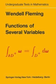 Functions of Several Variables (Undergraduate Texts in Mathematics) - Book  of the Undergraduate Texts in Mathematics