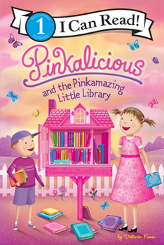 Paperback Pinkalicious and the Pinkamazing Little Library Book