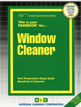 Spiral-bound Window Cleaner: Passbooks Study Guide Book