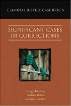 Paperback Criminal Justice Case Briefs Book