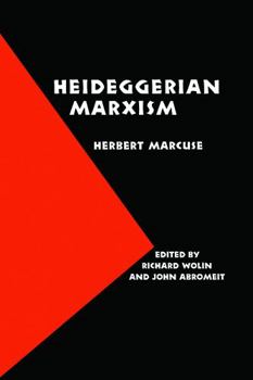 Paperback Heideggerian Marxism Book