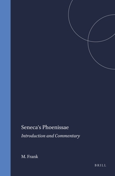 Hardcover Seneca's Phoenissae: Introduction and Commentary Book