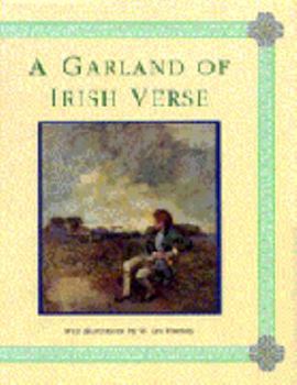 Hardcover A Garland of Irish Verse Book