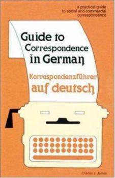 Paperback Guide to Correspondence in German Book