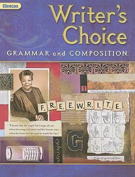 Hardcover Glencoe Writer's Choice: Grammar and Composition, Grade 9 Book