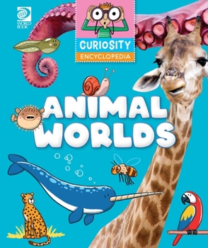 Paperback Curiosity Encyclopeida: Animal Worlds Book