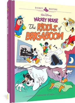 Hardcover Walt Disney's Mickey Mouse: The Riddle of Brigaboom: Disney Masters Vol. 23 Book