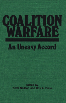 Paperback Coalition Warfare: An Uneasy Accord Book