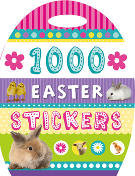 Paperback 1000 Easter Stickers Book