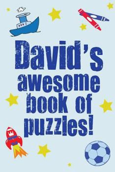Paperback David's Awesome Book Of Puzzles! Book