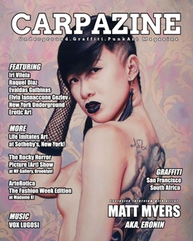 Paperback Carpazine Art Magazine Issue Number 21: Underground. Graffiti. Punk Art Magazine Book
