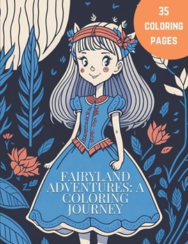 Paperback Fairyland Adventures: A Coloring Journey Book