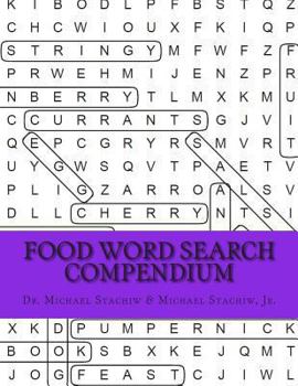 Paperback Food Word Search Compendium Book