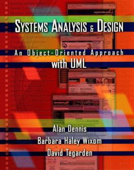 Hardcover Systems Analysis and Design: An Object-Oriented Approach with UML Book