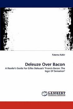 Paperback Deleuze Over Bacon Book