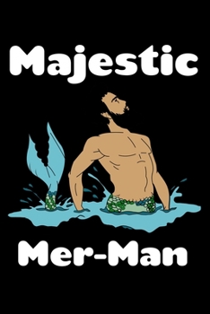 Paperback Majestic Mer Man: Personal Expense Tracker Book