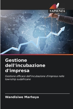 Paperback Gestione dell'incubazione d'impresa [Italian] Book