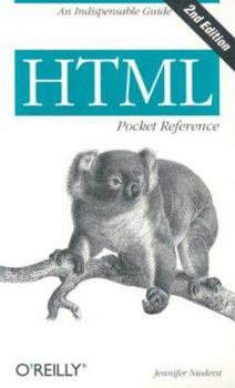 Paperback HTML Pocket Reference Book