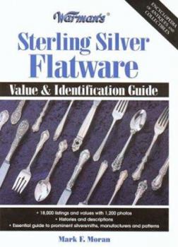 Paperback Warman's Sterling Silver Flatware: Value & Identification Guide Book