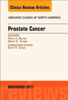 Hardcover Prostate Cancer, an Issue of Urologic Clinics: Volume 44-4 Book