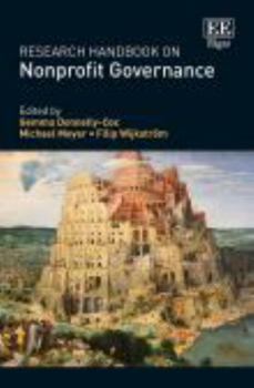 Paperback Research Handbook on Nonprofit Governance (Research Handbooks in Business and Management series) Book