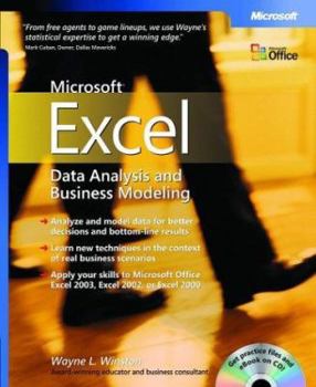 Paperback Microsoft Excel Data Analysis and Business Modeling Book