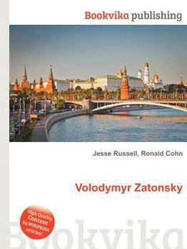 Paperback Volodymyr Zatonsky Book