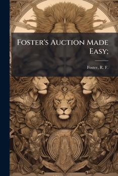 Paperback Foster's Auction Made Easy; Book