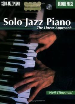 Paperback Solo Jazz Piano: The Linear Approach [With CD (Audio)] Book