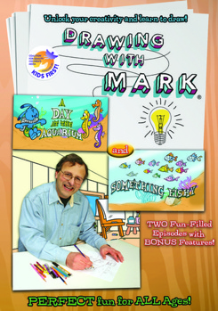 DVD Drawing with Mark: Something Fishy / A Day at the Aquarium Book