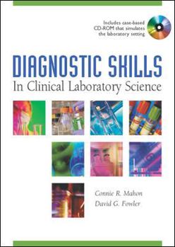 Paperback Diagnostic Skills in Clinical Laboratory Science [With CDROM] Book