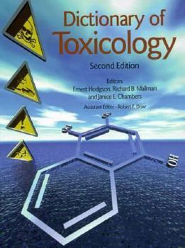 Hardcover Dictionary of Toxicology Book
