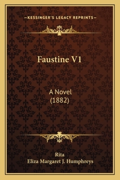 Paperback Faustine V1: A Novel (1882) Book