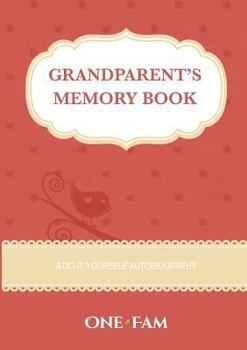 Paperback Grandparent's Memory Book