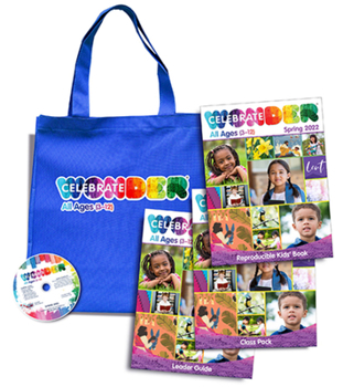 Paperback Celebrate Wonder All Ages Kit Spring 2022: Includes One Room Sunday School(r) Book