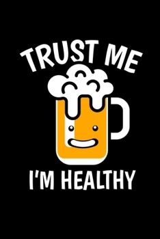 Paperback Notebook: Beer Healthy Hop Malt Drinking Bartender Gift 120 Pages, 6X9 Inches, Graph Paper Book