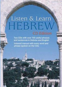 Paperback Listen & Learn Hebrew [With 63-Page Book] [Hebrew] Book