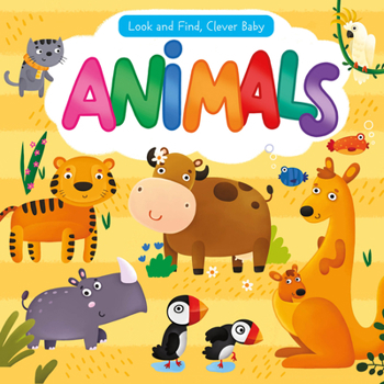 Board book Look and Find, Clever Baby: Animals Book