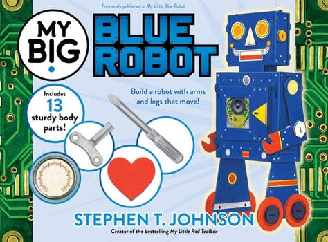 Paperback My Big Blue Robot Book