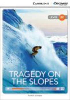 Paperback Tragedy on the Slopes Upper Intermediate Book with Online Access Book