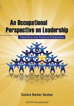 Paperback An Occupational Perspective on Leadership: Theoretical and Practical Dimensions Book