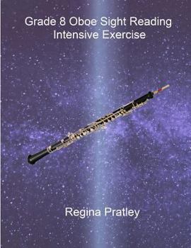 Paperback Grade 8 Oboe Sight Reading Intensive Exercise Book