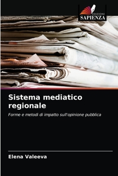 Paperback Sistema mediatico regionale [Italian] Book